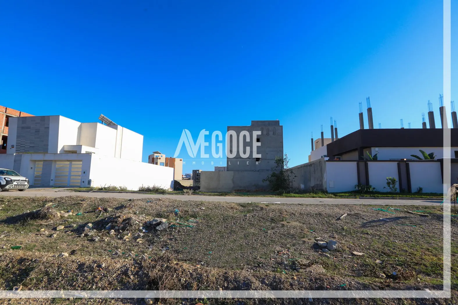 A vendre un terrain constructible à AFH Mrezga