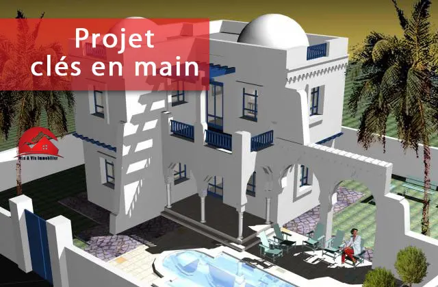 VENTE SUR PLAN À DJERBA - RÉF P161