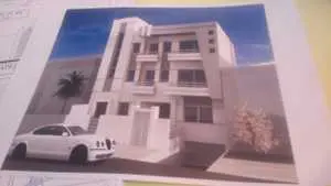 bâtiment à vendre avec papier dans zone très calme FAH bareket sahel