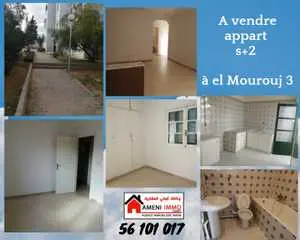 ❤ A vendre Appartement s+2 très propre à #El_Mourouj_3