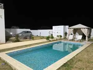 a louer villa avec piscine hammamet