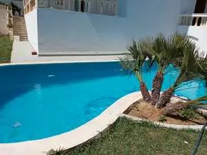 Belle villa s4 avec piscine à hammamet nord 99202001