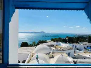 A vendre une belle villa vue sur mer au cœur Sidi Bou Saïd 