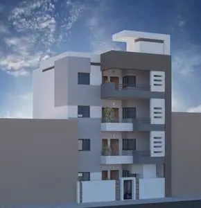 Des appartements en cours de construction 150 mètres plage Ezzahra Kelibia 