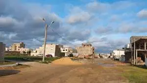 أرض للبيع في قليبية حي رياض2 فيها ماء والضوء و رخصة