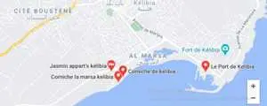 Kelibia Plage Corniche La Marsa-Mamounia : Conviviale Maison Familiale 
