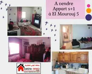 à vendre appartement s+1 à El Mourouj 5