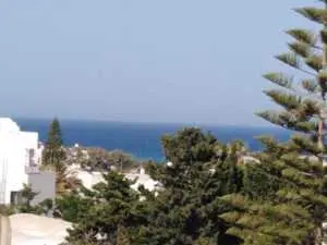 Location maison meublé vu de mer 3mn à pied de la plage mansoura kelibia