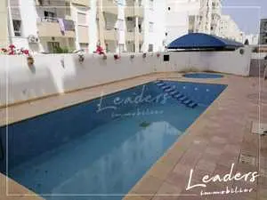 Appartement S+1 meublé avec piscine à AFH Mrezga.☎️27246339☎️