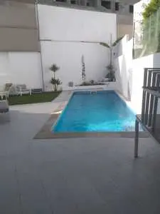 duplex haute standing avec piscine 