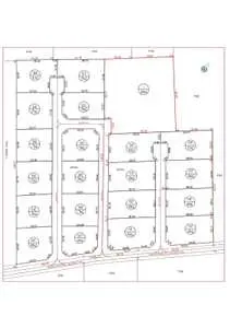 a vendre des lots de terrains dans un lotissement route de bouzayen km 9