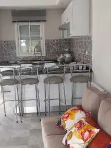 Un S+1 avec une belle terrasse à Vendre à Hammamet Nord dans une résidence avec 