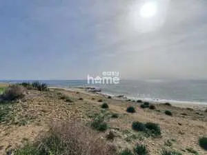 Terrain de 2430m² pieds dans l'eau à El maamoura 