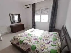 A louer un Appartement S+3 meublé à Ain zaghouen 