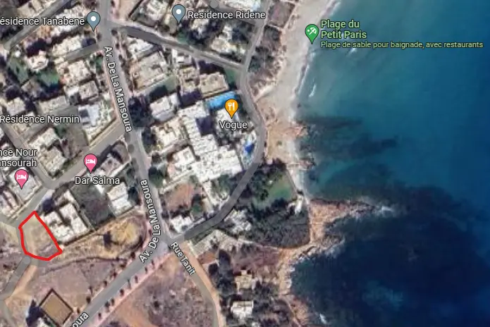 Terrain à Vendre à Kelibia - 800 m² à Manoura