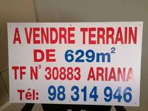 A vendre à Ennasr 2 terrain de villa 