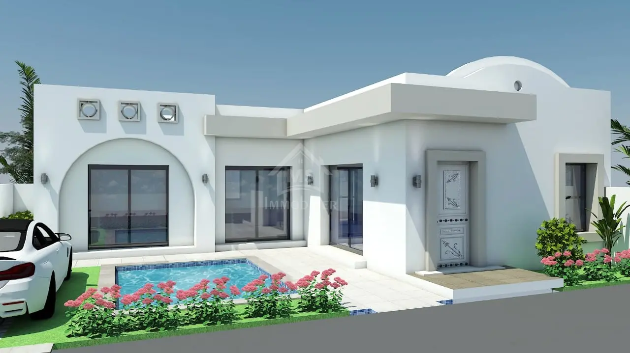 Villa encours de construction à vendre à Hammamet sud
