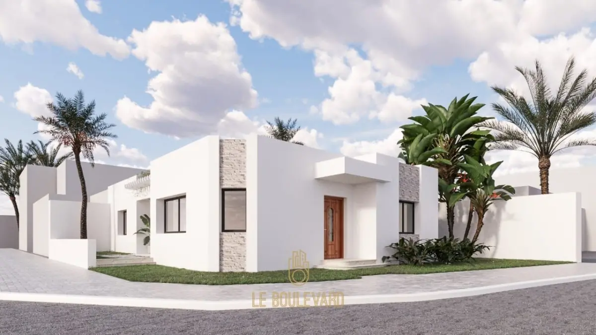 A Vendre Villa S+2 Située à AFH Mrezge, Cité El Wafa, Nabeul