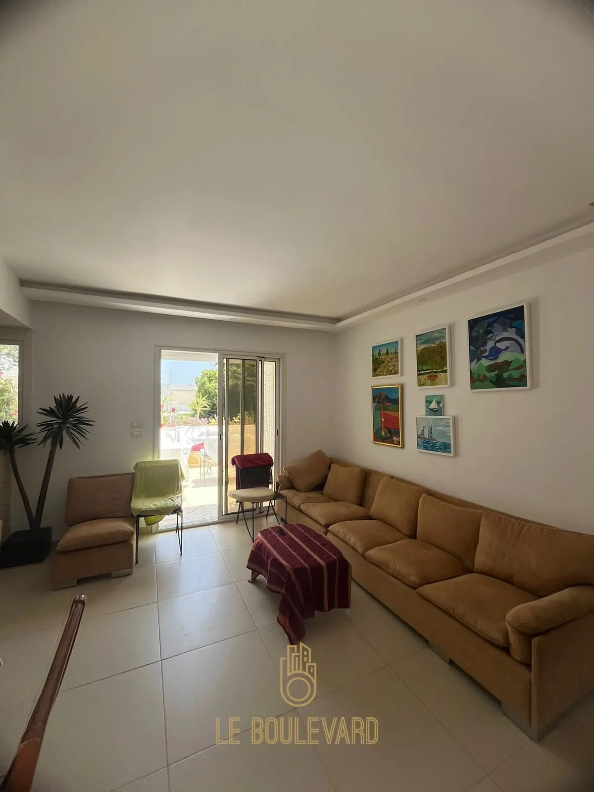 Location Vacance : Etage De Villa S+2 150 Mètres De La Plage