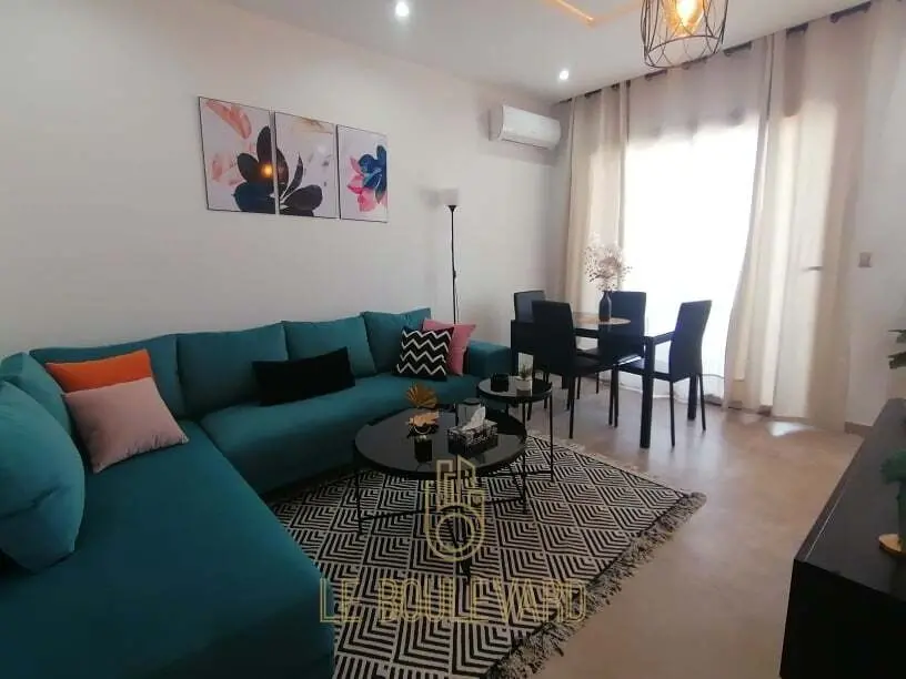 A Louer Appartement S+1 Meublé à AFH Mrezge, Cité El Wafa, Nabeul