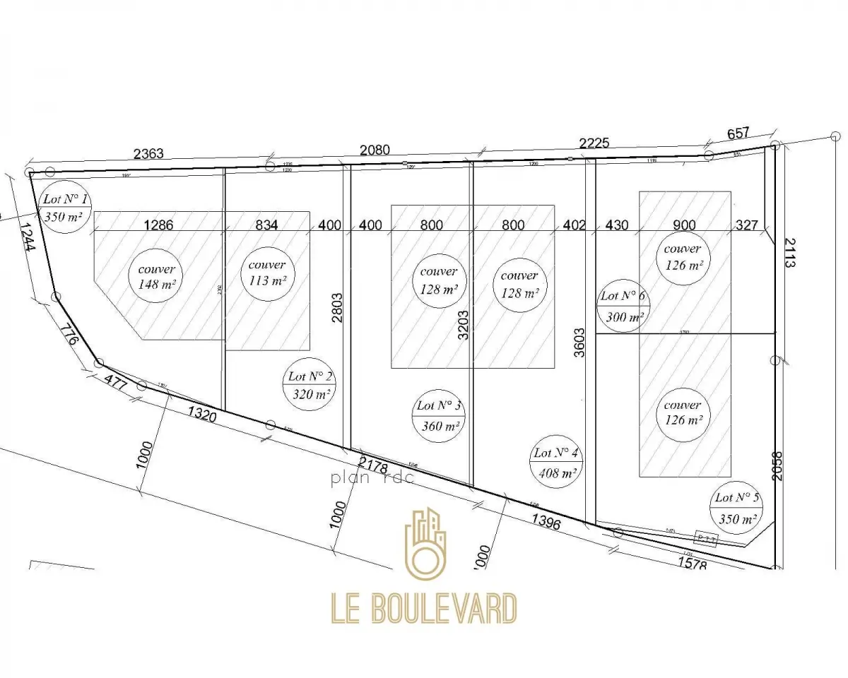 A Vendre Terrain 350 m² Dans La Zone Touristique De Hammamet Nord