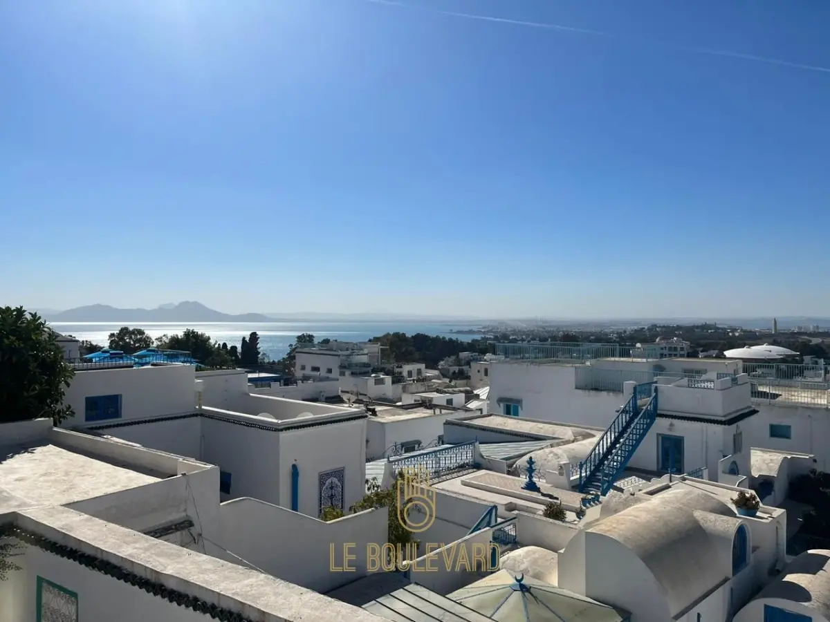 A Vendre Maison Style Arabesque S+3 Située à Sidi Bou Saïd