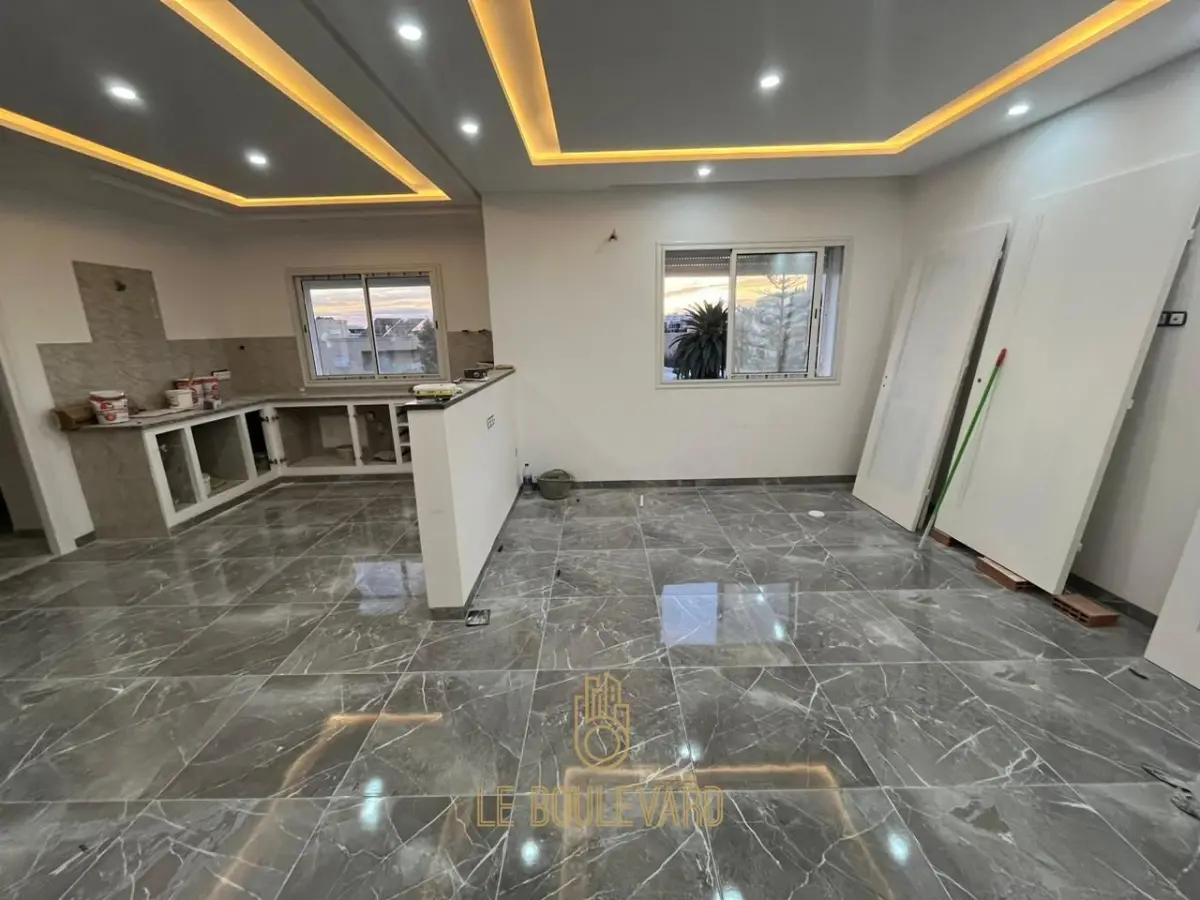 A Louer Etage De Villa S+2 à Sidi Mahersi, Nabeul