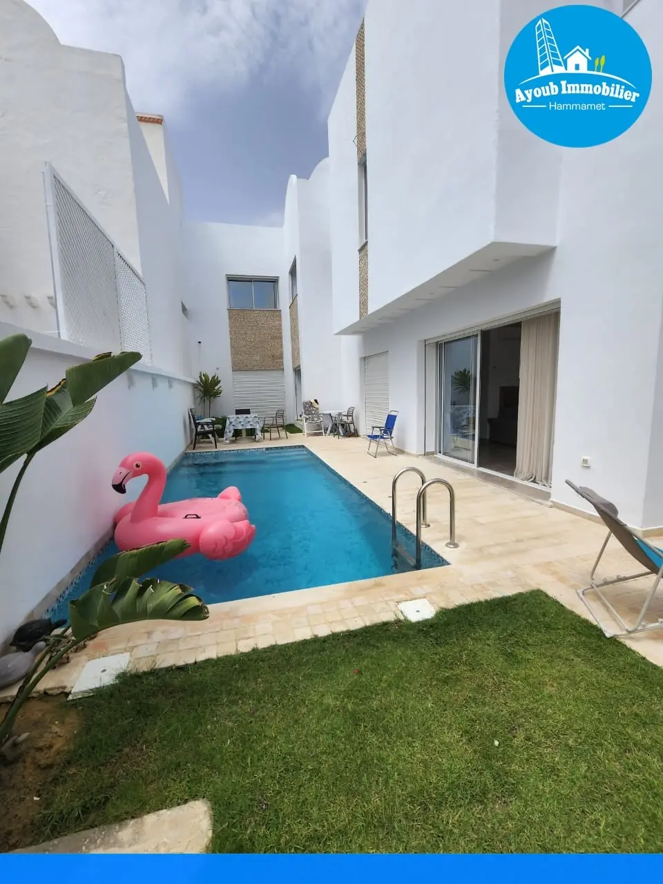 Villa à louer à Yasmine Hammamet