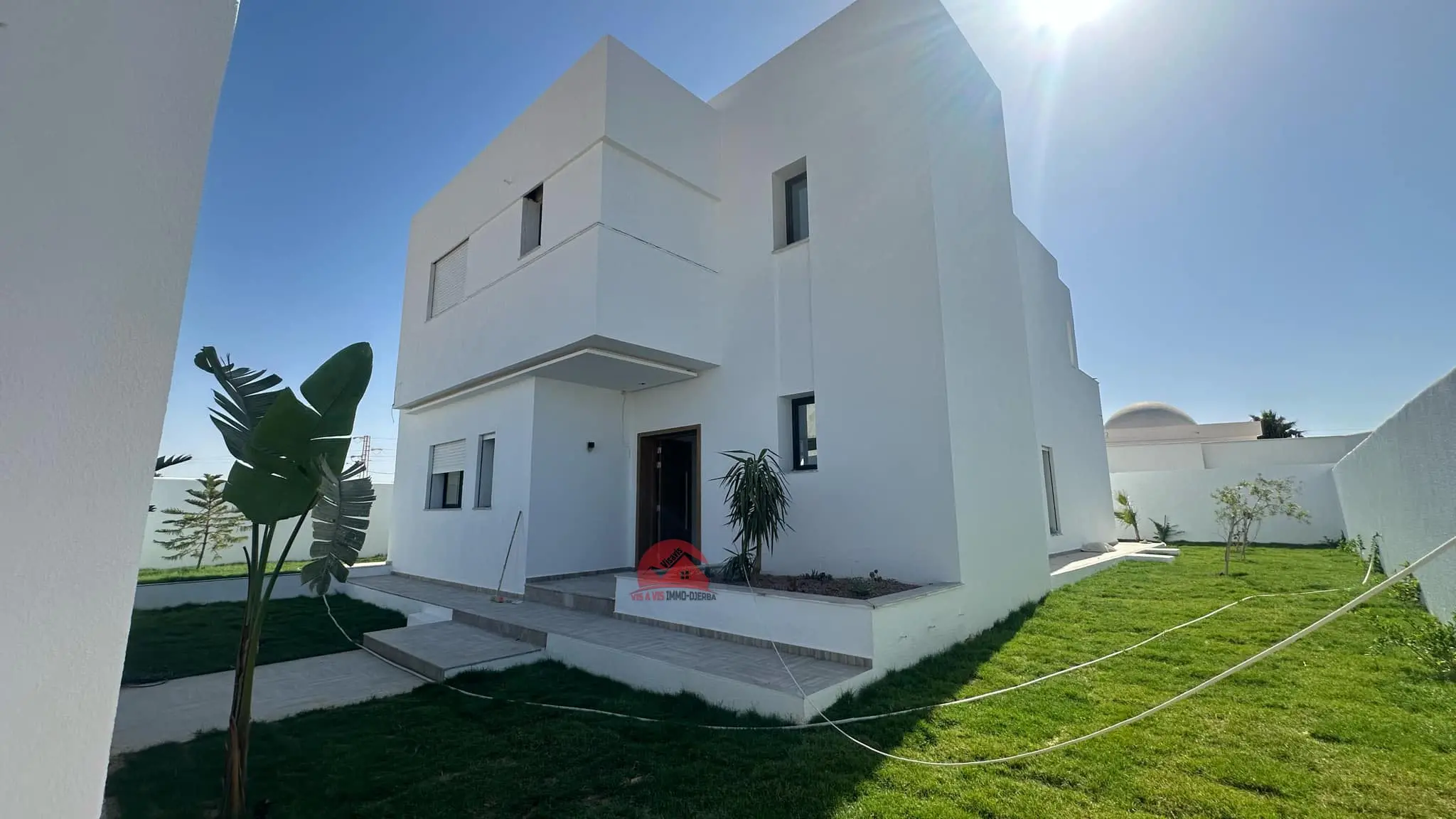 VILLA AVEC PISCINE À MEZRAYA DJERBA - RÉF V620