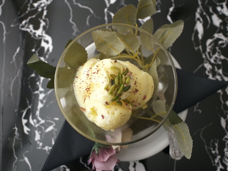 Saffron Ice Cream