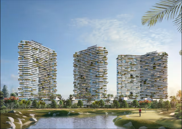 Golf Greens at Damac Hills