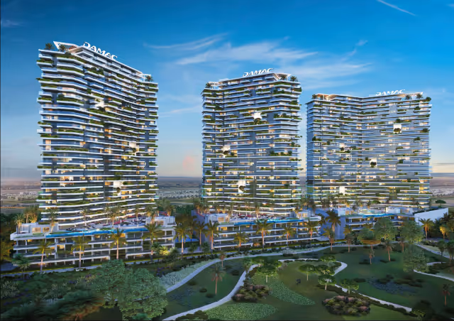 Golf Greens at Damac Hills