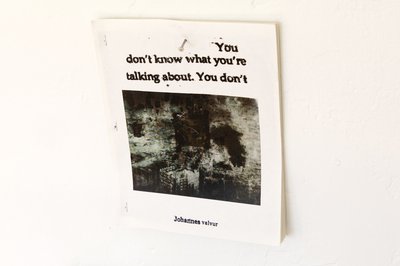 <p data-block-key="wlrna">You don't know what you're talking about. You don't</p> preview