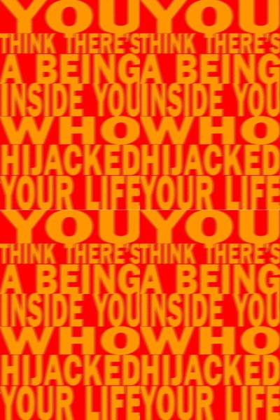 The back side of the promotional showcard for the exhibition 'June Bell' by This is a House Gallery.