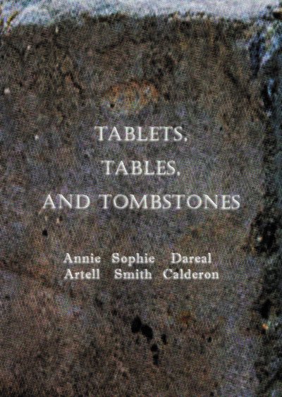 Tablets Tables and Tombstones