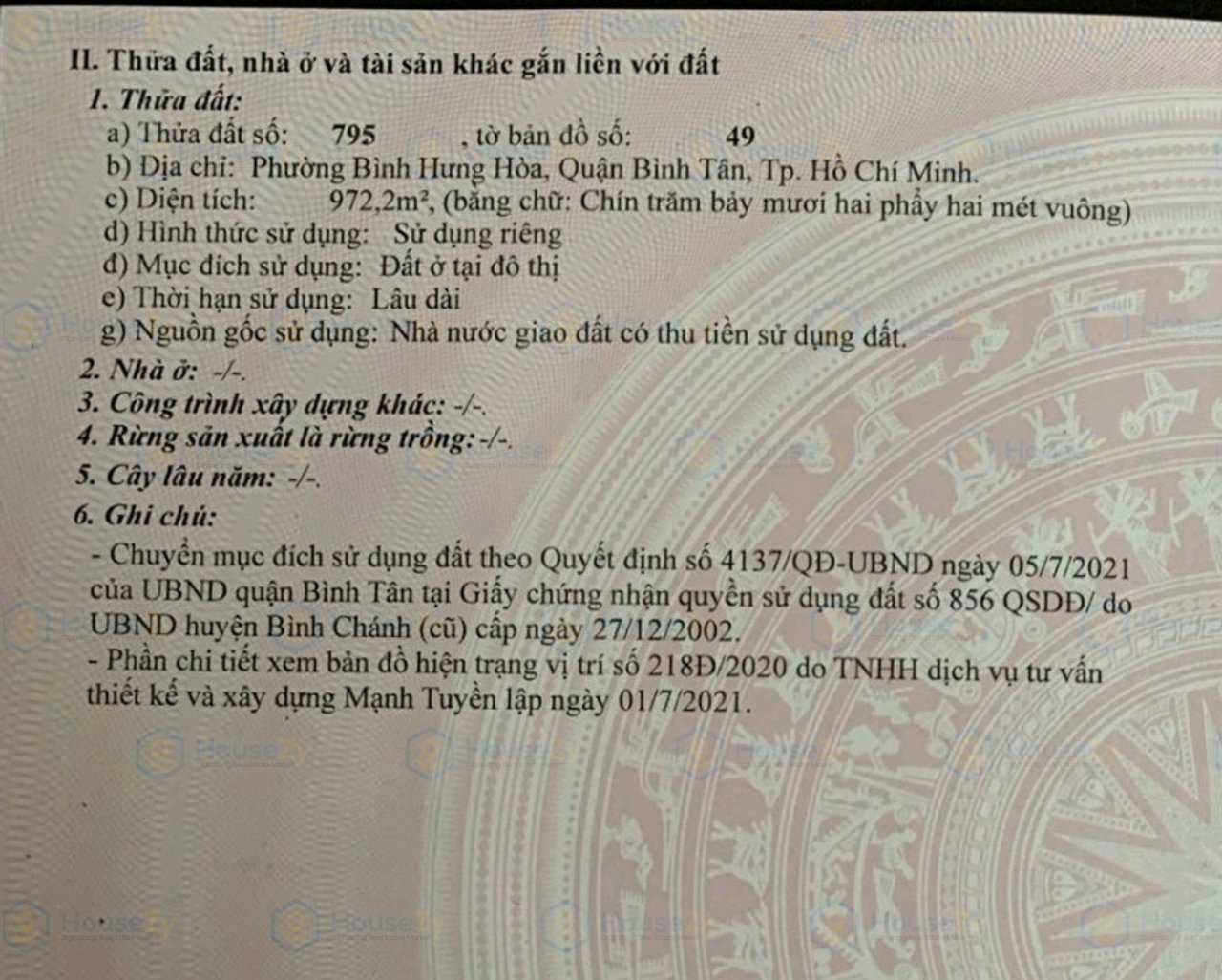 HouseZy - Bán lô đất MT Đường Số 3, Phạm Đăng Giảng, Bình Hưng Hoà, Bình Tân, Thành phố Hồ Chí Minh, Vietnam