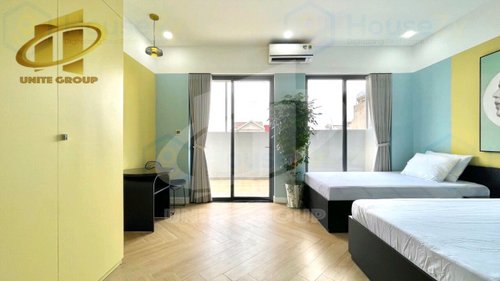 HouseZy - Studio, 2 Giường có ban công siêu thoáng nằm trong nội khu Phú Mỹ Hưng, Quận 7