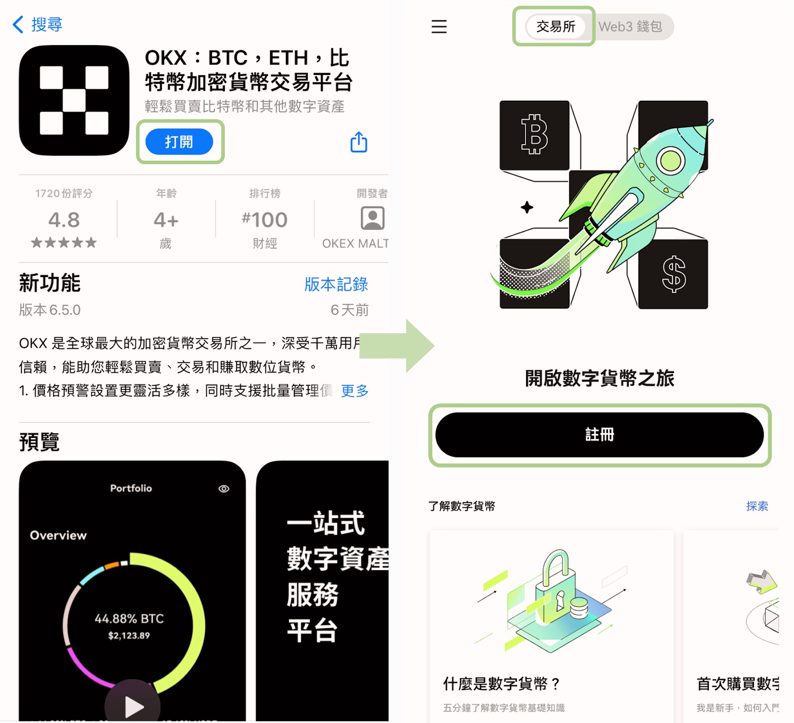 第一個比特幣怎麼買？入金/交易/出金圖解實測| 幣修學分