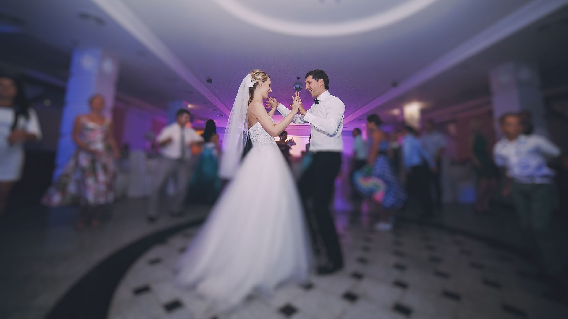 Are there any special considerations for maintaining dance floor wraps in high-traffic areas?
