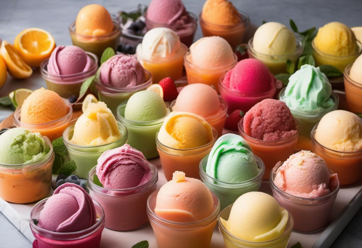Image showing the final output answering the question: how do I choose the perfect sorbet flavor.
