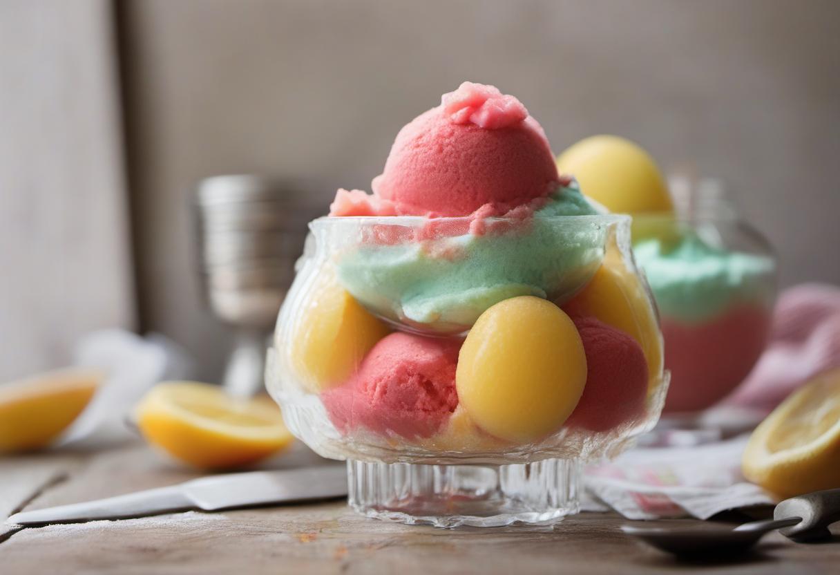 Image showing the final output answering the question: how do I store leftover sorbet.