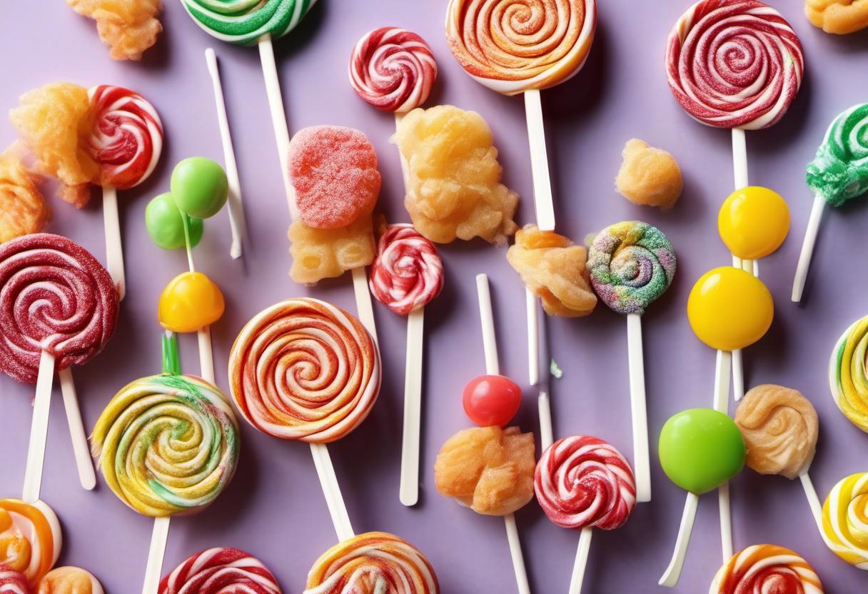 Image showing the final output answering the question: How do I prevent lollipop stickiness.