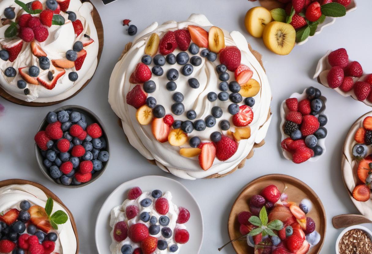 Image showing the final output answering the question: How do I choose the right toppings for my pavlova.