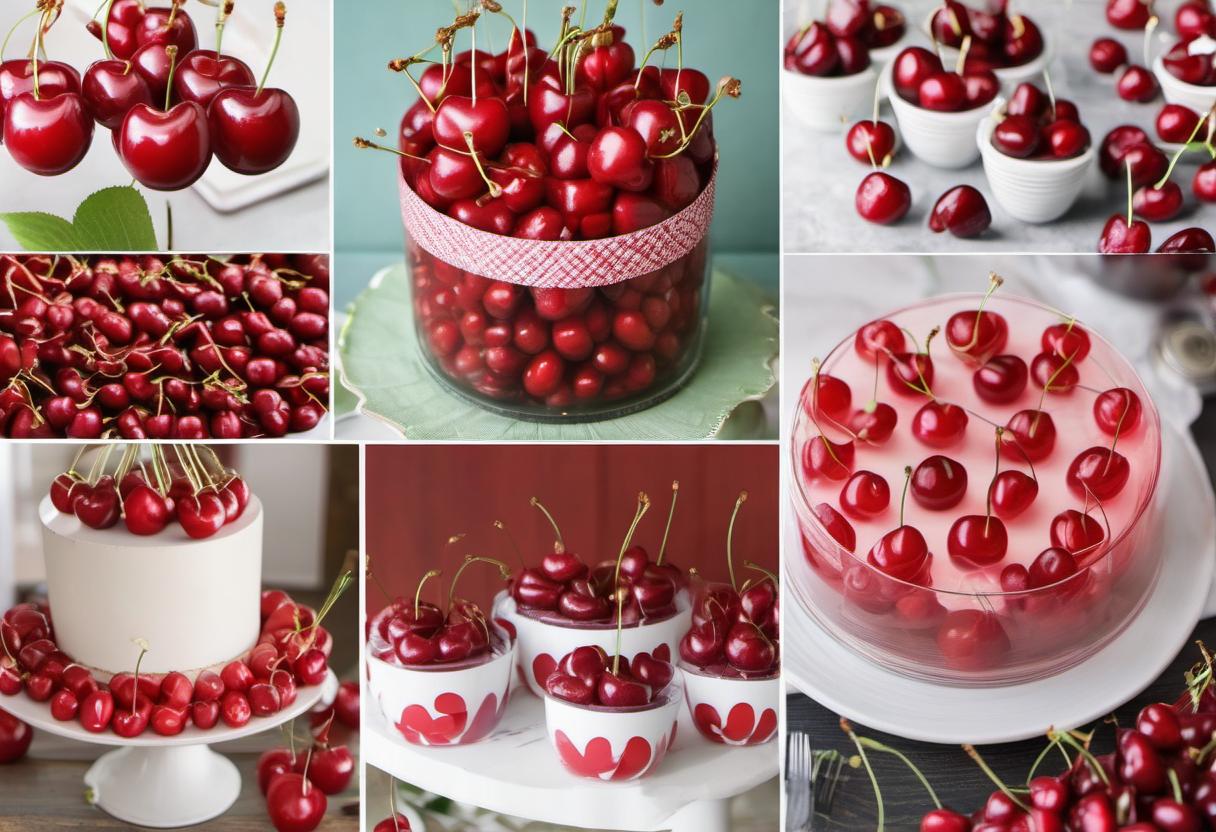 Image showing the final output answering the question: How do I host a cherry-themed party thats the talk of the town.