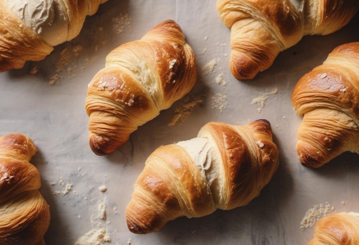 Image showing the final output answering the question: how do I make croissant dough from scratch.