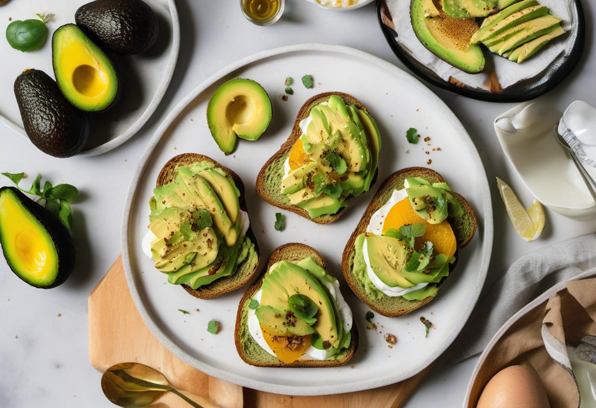 Image showing the final output answering the question: How do I create the ultimate Avocado Toast.