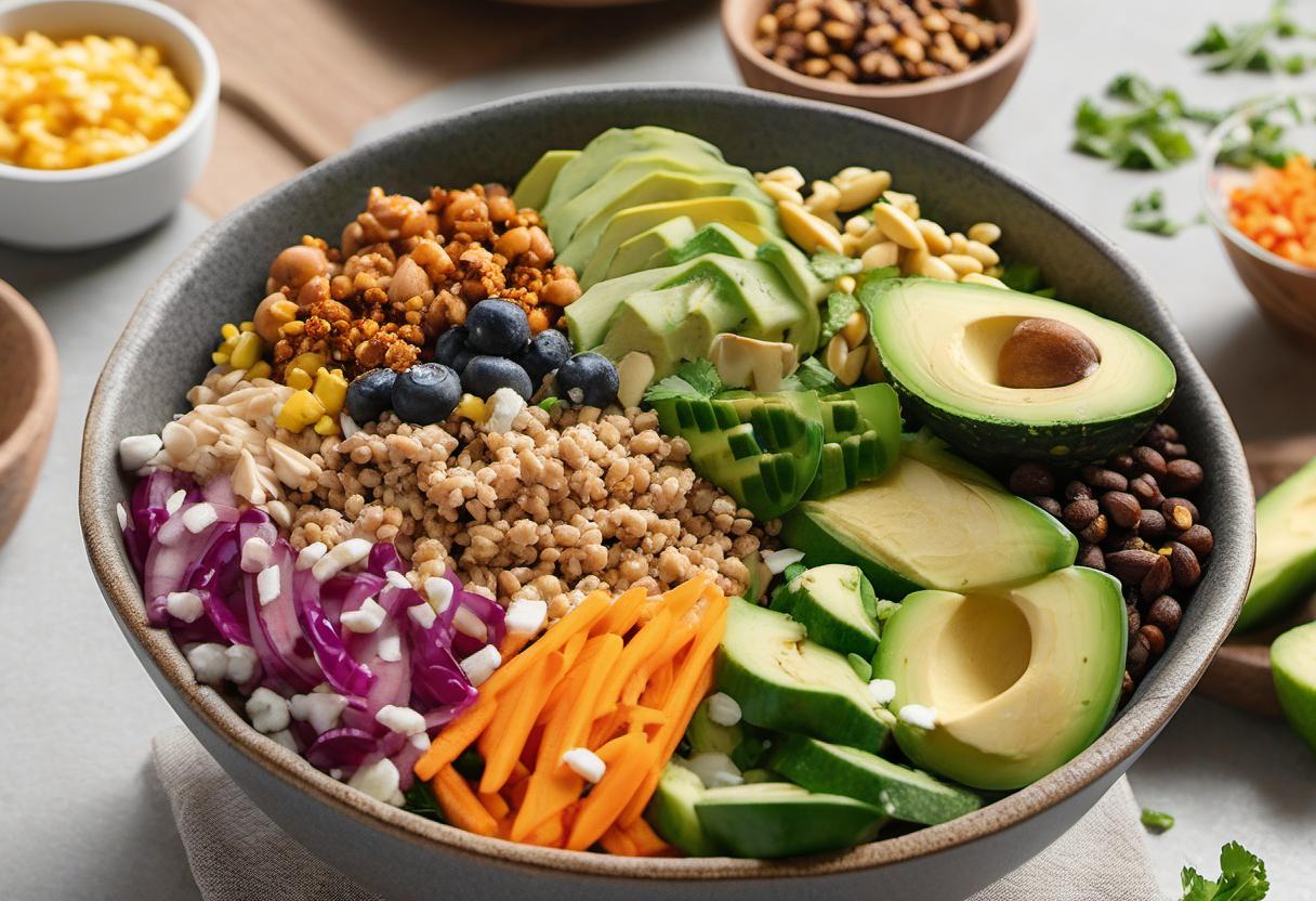 Image showing the final output answering the question: How do I create a protein-packed Buddha Bowl.