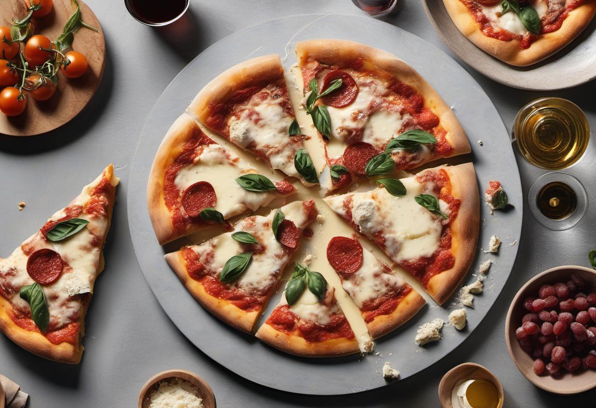 Image showing the final output answering the question: How do I achieve the perfect balance of cheese on Neapolitan Pizza.