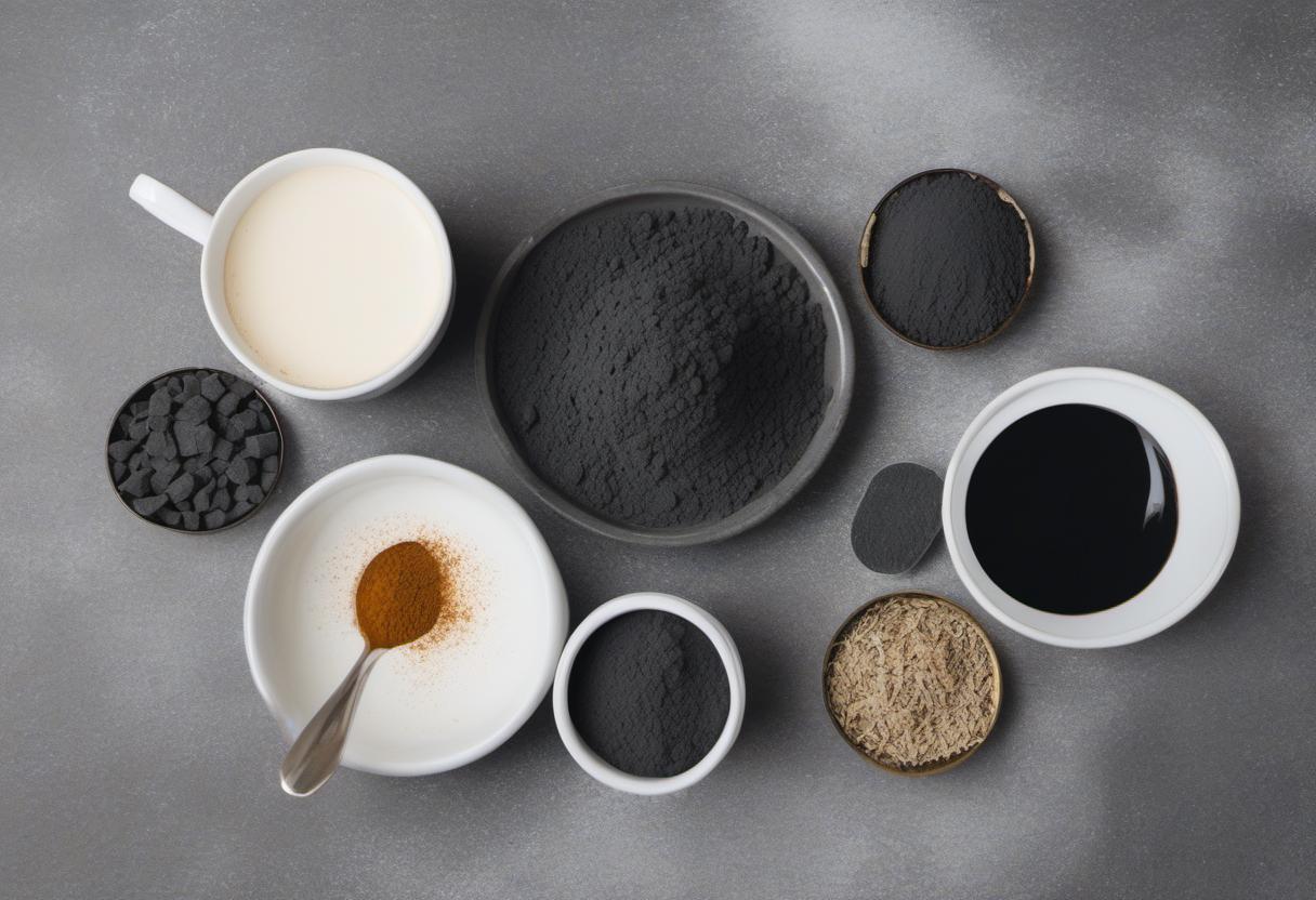 Image showing the final output answering the question: How do I choose the right charcoal for a Charcoal Latte.