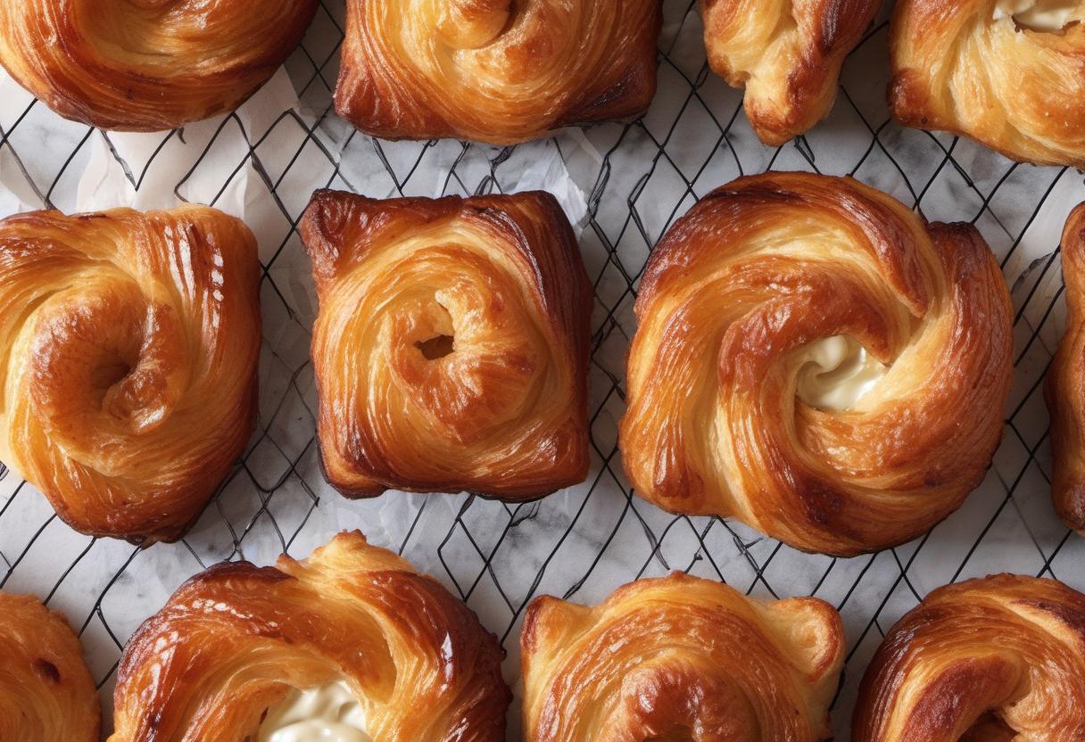 Image showing the final output answering the question: How do I serve kouign-amann.